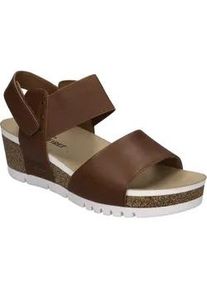 Sandale Josef Seibel "Quinn 09, cognac", Damen, Gr. 39, braun (cognac), Obermaterial: 100% Rindsleder Leather cow., Schuhe Sandale
