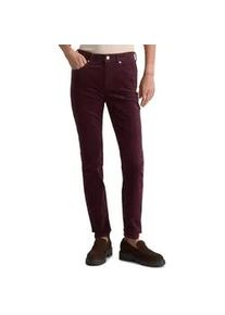 Marc O'Polo 5-Pocket-Hose MARC O'POLO "aus Organic Cotton-Stretch-Mix", Damen, Gr. 27, L&auml;nge 32, schwarz cherry, Obermaterial: 78% Baumwolle, 20% Viskose, 2% Elasthan, unifarben, slim fit normal, Hosen 5-Pocket-Hose