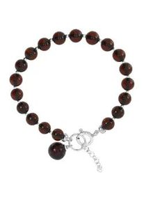 Armband OSTSEE-SCHMUCK "- Andrine - Silber 925/000 - Bernstein" Gr. 18, silber (silber 925, silberfarben, wei&szlig;), Armb&auml;nder, Damen, Silber 925 (Sterlingsilber), Armband