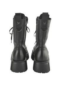 Stiefel Buffalo "Buffalo ESCAPE LACE UP HI WARM", Damen, Gr. 40, schwarz, Kunstfaser, unifarben, Schuhe Stiefel
