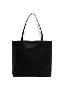 Emily & Noah Shopper EMILY & NOAH "Shopper E&N Eva", Damen, Gr. B/H/T: 39cm x 34cm x 14cm 0, schwarz (schwarz, wei&szlig; 103), Polyurethan, Taschen Shopper