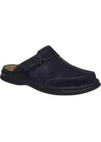 Clog Josef Seibel "Max 93, ocean", Herren, Gr. 40, blau (ocean), Obermaterial: 100% Rindsleder Leather cow., Schuhe Clog