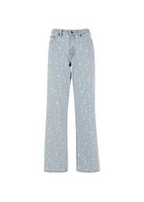 Bequeme Jeans Karl Kani "Karl Kani Damen", Damen, Gr. 30, Normalgr&ouml;&szlig;en, lightblau, 100% Baumwolle, Jeans