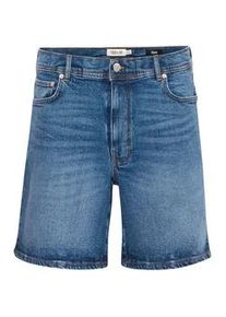 !Solid Jeansshorts SOLID "Shorts SDRYAN", Herren, Gr. S, N-Gr, blau (middle blau denim), Obermaterial: 98% Baumwolle CO. 2% Elasthan EL., Jeans Jeansshorts