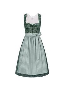 N&uuml;bler Dirndl N&Uuml;BLER "Dirndl midi Thea", Damen, Gr. 46, EURO, gr&uuml;n, Obermaterial: 100% Baumwolle CO., Kleider