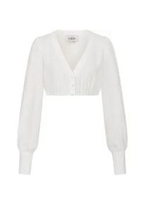 N&uuml;bler Dirndlbluse N&Uuml;BLER "Dirndlbluse langarm Charlotte", Damen, Gr. 40, beige (creme), Obermaterial: 100% Polyester PES., Blusen Dirndlbluse