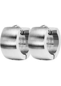 Adelia&acute;s Paar Creolen ADELIA ́S "Damen Ohrringe &ndash; Creole aus Edelstahl", Damen, Gr. Damen, Edelstahl, silber, Ohrringe, Ideal zum Verschenken &ndash; schlicht und stilvoll