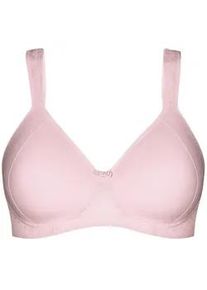 Schalen-BH SuSa "Schalen BH ohne B&uuml;gel Milano", Damen, Gr. 80, Cup D, rosa (rose), Stoff, Obermaterial: 79% Polyamid PA. 13% Elasthan EL. 8% Baumwolle CO., BHs Schalen-BH