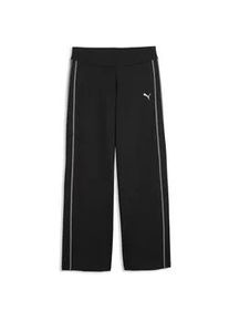 Sporthose Puma "T7 Street Glam Hose Damen", Damen, Gr. M, Normalgr&ouml;&szlig;en, schwarz, Obermaterial: 11% Elasthan, 89% Polyester, unifarben, eng, Hosen Sporthose