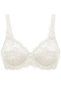 B&uuml;gel-BH SuSa "BH mit B&uuml;gel Latina", Damen, Gr. 110, Cup D, beige (ivory), Spitze, Obermaterial: 77% Polyamid PA. 15% Baumwolle CO. 8% Elasthan EL., BHs B&uuml;gel-BH