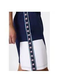 Sweatshorts Champion "Sports-inspired Interlock Shorts with Tape detailing", Herren, Gr. XL, N-Gr, nava, wht, Obermaterial: 82% Baumwolle, 18% Polyester, Hosen Sweatshorts