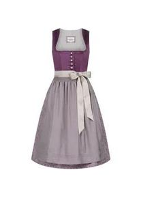 N&uuml;bler Dirndl N&Uuml;BLER "Midi Dirndl Giovanna", Damen, Gr. 38, EURO, lila, Obermaterial: 100% Polyester PES., Kleider