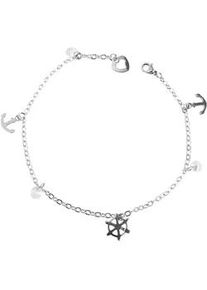 Adelia&acute;s Armband ADELIA ́S "Damen Armband aus Edelstahl mit Strass Steinchen 25 cm", silber, Armb&auml;nder, Damen, 2,5cm, Edelstahl, Armband, Zum Verschenken an Menschen, die Ihnen am Herzen liegen