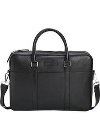 Businesstasche Babista "Tasche DALMAR", Herren, Gr. 1, schwarz, Obermaterial: 100% Lammleder LEL., Taschen
