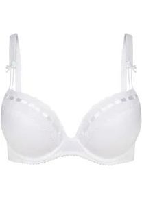 Dirndl-BH SuSa "Push Up Dirndl BH Wiesn Zauber", Damen, Gr. 70, Cup B, wei&szlig;, Stoff, Obermaterial: 80% Polyamid PA. 10% Elasthan EL. 10% Baumwolle CO., BHs Dirndl-BH