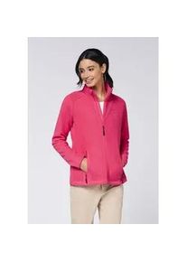 Fleecejacke Chiemsee, Damen, Gr. XXL (44), lila (raspberry), 100% Polyester, Jacken Fleecejacke