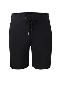 Badeshorts YEAZ "Badeshorts DAVEY", Herren, Gr. S, US, schwarz, Obermaterial: 92% Polyester PES. 8% Elasthan EL., Badehosen Badeshorts
