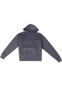 Kapuzenpullover DROPSIZE "Dropsize HEAVY OVERSIZE YOUTH ATTACK HOODIE", Herren, Gr. S, steel grau, 70% Baumwolle, 30% Polyester, mehrfarbig, oversize, ohne Ausschnitt, Pullover Kapuzenpullover