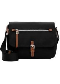 Emily & Noah Umh&auml;ngetasche EMILY & NOAH "Umh&auml;ngetasche E&N Esther", Damen, Gr. B/H/T: 23cm x 20cm x 8cm 0, schwarz (schwarz 100), Polyester, Taschen Umh&auml;ngetasche