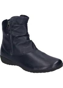 Stiefelette Josef Seibel "Naly 24, ocean", Damen, Gr. 38, blau (ocean), Obermaterial: 100% Rindsleder Leather cow., Schuhe Stiefelette