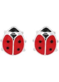 Adelia&acute;s Paar Ohrh&auml;nger ADELIA ́S "Kinder Ohrringe &ndash; Ohrstecker aus 925 Silber mit Emaille", M&auml;dchen, Gr. Kinder, Silber 925 (Sterlingsilber), silber, Ohrringe, Sch&ouml;ne Geschenkidee zum Muttertag