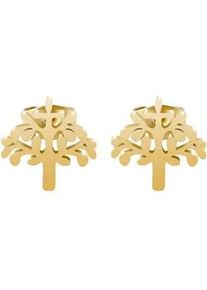 Adelia&acute;s Paar Ohrh&auml;nger ADELIA ́S "Damen Ohrringe &ndash; Ohrstecker aus Edelstahl", Damen, Gr. Damen, Edelstahl, gold, Ohrringe, Sch&ouml;ne Geschenkidee zum Geburtstag