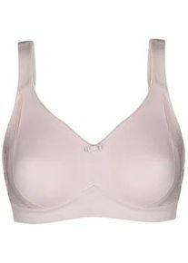 Minimizer-BH SuSa "Minimizer BH ohne B&uuml;gel Milano", Damen, Gr. 95, Cup D, beige (sand), Stoff, Obermaterial: 80% Polyamid PA. 17% Elasthan EL. 3% Baumwolle CO., BHs Minimizer-BH