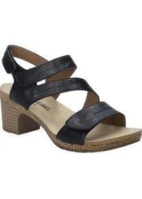 Sandale Josef Seibel "Grace 02, schwarz", Damen, Gr. 39, schwarz, Obermaterial: 100% Rindsleder Leather cow., Schuhe Sandale