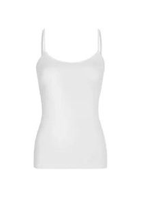 Achseltop Nina von C. "Damen Spaghettitop Pure", Damen, Gr. 40, N-Gr, wei&szlig;, Obermaterial: 52% Viskose CV. 40% Modal CMD. 8% Elasthan EL., Unterhemden