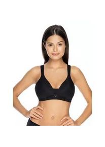 Schalen-BH Viania "Schalen BH ohne B&uuml;gel Jessy", Damen, Gr. 75, Cup C, schwarz, Obermaterial: 61% Polyamid PA. 27% Polyester PES. 12% Elasthan EL., BHs Schalen-BH