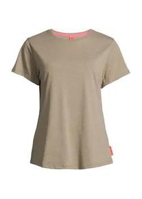 T-Shirt SALZHAUT "Shirt STEENTJE", Damen, Gr. XXL, gr&uuml;n (seagrass), Obermaterial: 50% Baumwolle CO. 50% Polyester PES., Shirts T-Shirt