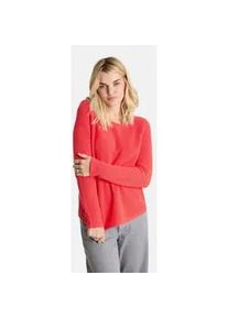 LIEBLINGSST&Uuml;CK Strickpullover LIEBLINGSST&Uuml;CK "BinjaL", Damen, Gr. 38, 365, rot, 100% Baumwolle, normal, Rundhals, Pullover Strickpullover, aus 100% Baumwolle