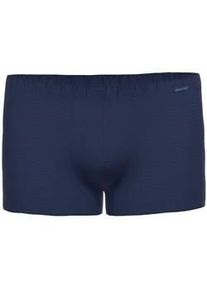 Boxershorts Ammann "Boxershort Cotton & More Retro Short 1er Pack", Herren, Gr. 4XL, blau (dunkelblau), Obermaterial: 57% Modal CMD. 35% Baumwolle CO. 8% Elasthan EL., Unterhosen