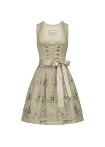 N&uuml;bler Dirndl N&Uuml;BLER "Dirndl mini Gerhild", Damen, Gr. 36, EURO, blau, Obermaterial: 100% Polyester PES., Kleider