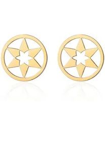 Paar Ohrh&auml;nger AILORIA "Ohrstecker AILORIA", gold, Ohrringe, Damen, Edelstahl