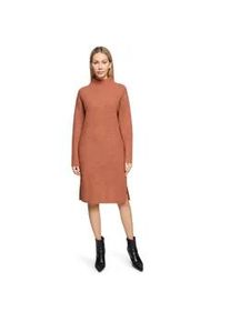 Strickkleid Cartoon "Damen mit Stehkragen", Damen, Gr. 46, Normalgr&ouml;&szlig;en, terra cotta, Obermaterial: 52% Polyester, 38% Polyacryl, 8% Wolle, 2% Elasthan, relaxed fit lang, Kleider Strickkleid
