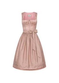 N&uuml;bler Dirndl N&Uuml;BLER "Midi Dirndl Gepa", Damen, Gr. 36, EURO, orange, Obermaterial: 100% Viskose CV., Kleider