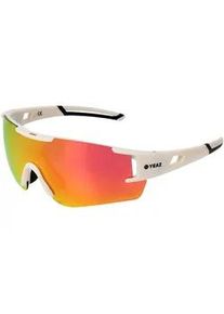 Sportbrille YEAZ "Sport-Sonnenbrille Creme White/Pink SUNBLOW", Damen, pink, Sonnenbrillen