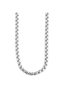 Adelia&acute;s Gliederkette ADELIA ́S "Unisex Halskette &ndash; Venezianerkette aus Edelstahl" Gr. 50, silber, Halsketten, Damen, 50, Edelstahl, Gliederkette, Eine sch&ouml;ne Geschenkidee f&uuml;r jeden Anlass