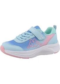 Sneaker Kappa "UHURA", Damen, Gr. 33, blau, rose, Synthetik, Schuhe Sneaker