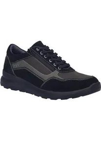Sneaker Josef Seibel "Marley 50, schwarz-multi", Herren, Gr. 46, schwarz (schwarz, multi), Obermaterial: 100% Rindsleder Leather cow., Schuhe Sneaker