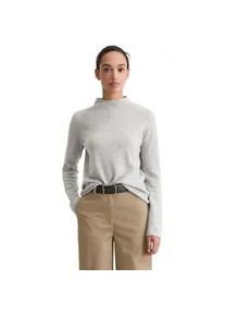 Marc O'Polo Strickpullover MARC O'POLO "mit hohem Tragekomfort", Damen, Gr. S, stone melange, Obermaterial: 100% Kaschmir, unifarben, Pullover Strickpullover