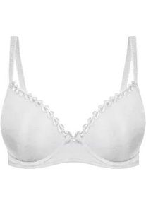 Dirndl-BH SuSa "Dirndl BH Wiesn Zauber", Damen, Gr. 80, Cup E, wei&szlig;, Stoff, Obermaterial: 82% Polyamid PA. 12% Elasthan EL. 6% Polyester PES., BHs Dirndl-BH