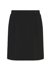 Minirock oxmo "Minirock BMMTAYRA SKIRT", Damen, Gr. XL, grau (meteorite), Obermaterial: 95% Polyester PES. 5% Elasthan EL., R&ouml;cke Minirock