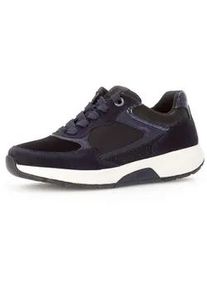 Sneaker Gabor "Sneaker low", Damen, Gr. 40, blau, Schuhe Sneaker