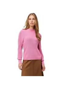 Strickpullover Zero "Damen mit Ballon&auml;rmeln", Damen, Gr. 36, blushberry pink, Strick, Obermaterial: 50% Baumwolle, 50% Polyacryl, unifarben, figurumspielend normal, weit B&uuml;ndchen krempelbar, Pullover Strickpullover, Plain/ohne Details