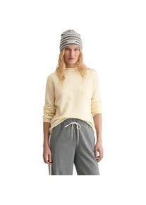 Marc O'Polo Strickpullover MARC O'POLO "mit hohem Tragekomfort", Damen, Gr. S, raw cream, Obermaterial: 100% Kaschmir, unifarben, Pullover Strickpullover