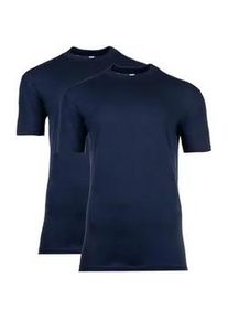 T-Shirt HOM "T-Shirt 2er Pack", Damen, Gr. S, blau, Obermaterial: 100% Baumwolle CO., Shirts T-Shirt