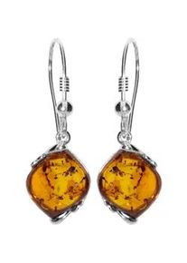 Paar Ohrh&auml;nger OSTSEE-SCHMUCK "- Sally - Silber 925/000 - Bernstein" Gr. 35, silber (silber 925, silberfarben, wei&szlig;), Ohrringe, Damen, Silber 925 (Sterlingsilber)