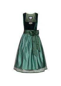 N&uuml;bler Dirndl N&Uuml;BLER "Dirndl midi Marlies", Damen, Gr. 42, EURO, gr&uuml;n, Obermaterial: 50% Polyester PES. 50% Viskose CV., Kleider